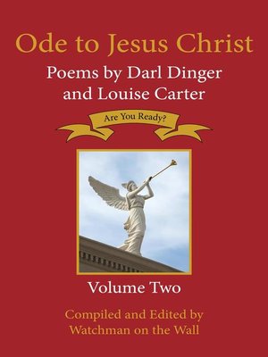 cover image of Poems by Darl Dinger and Louise Carter: Ode to Jesus Christ, #2